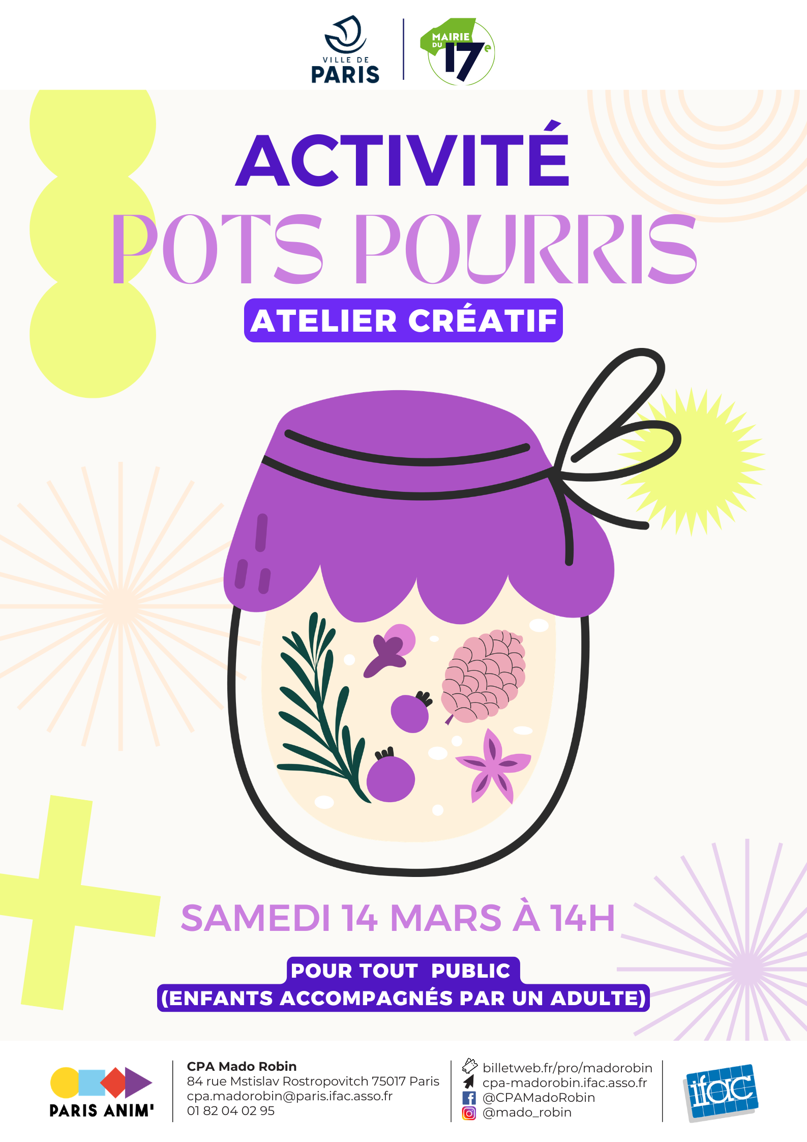 Atelier pot pourri