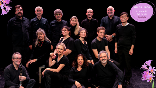 Festival d&rsquo;Art Lyrique | Arsenic & Bel Canto | Samedi 28 mars à 15h30