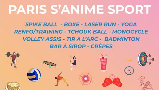 Paris s&rsquo;anime Sport – Mercredi 1er juillet