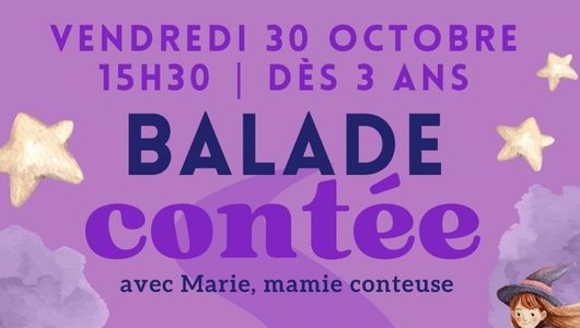 Balade contée – Vendredi 30 octobre